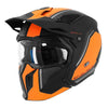 Casque Trial MT Helmets STREETFIGHTER SV (ECE 22.06) - Noir Mat / Orange Fluo