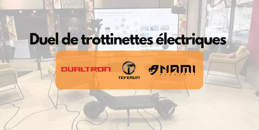 Comparaison des meilleurs modèles de trottinettes électriques : Dualtron, Nami et Teverun - Nexyo.fr