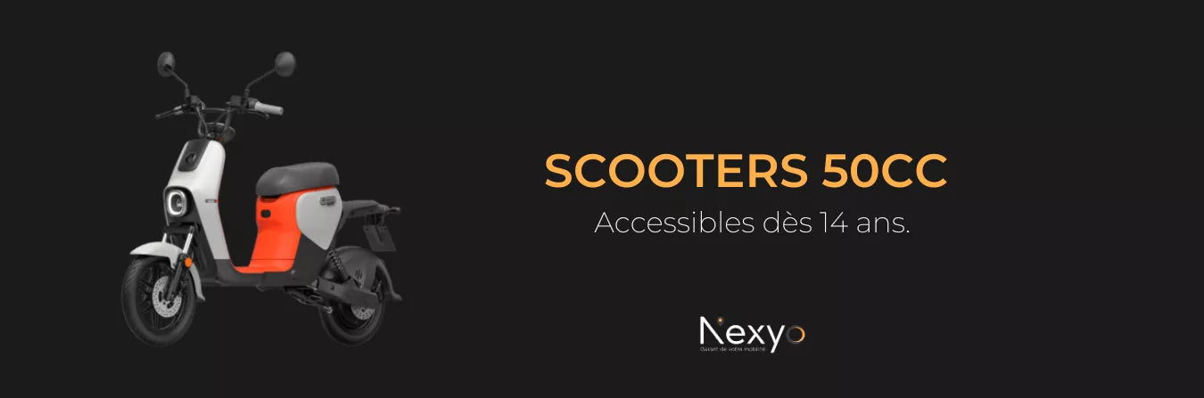 Scooters 50cc - Nexyo.fr