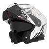 Casque Nox - Modulable N967 Synchro (2024) - Blanc - Rouge