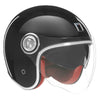 Casque Nox Premium Helmet - Jet Heritage - Heritage Noir Brillant