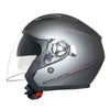 Casque Jet MT Helmets BOULEVARD SV - Gris Titanium