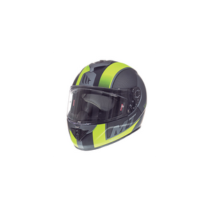 Casque Integral MT Rapide Overtake Gris/jaune Fluo - Excellent Accessoires par Mt Helmets - Seulement €104.99! Acheter maintenant sur Nexyo.fr