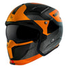 Casque Trial MT Helmets STREETFIGHTER SV TOTEM - Gris/Orange Mat