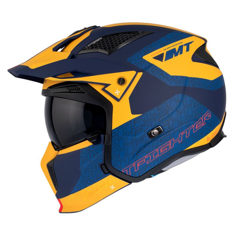 Casque Trial MT Helmets STREETFIGHTER SV (ECE 22.06) - Excellent Accessoires par Mt Helmets - Seulement €109.99! Acheter maintenant sur Nexyo.fr