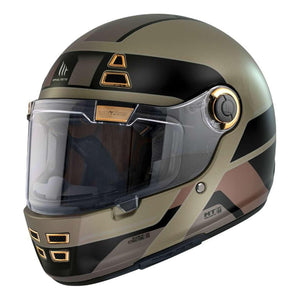 Casque Integral MT JARAMA 68TH C1 Vert Kaki Mat - Excellent Accessoires par Mt Helmets - Seulement €129.99! Acheter maintenant sur Nexyo.fr