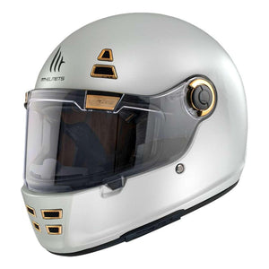Casque Integral MT JARAMA 68TH C1 Blanc Nacré - Excellent Accessoires par Mt Helmets - Seulement €114.99! Acheter maintenant sur Nexyo.fr