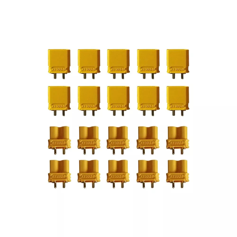 Prises XT30 Male et Femelle X20 Pcs - Excellent Accessoires par Connecteur - Seulement €23.99! Acheter maintenant sur Nexyo.fr