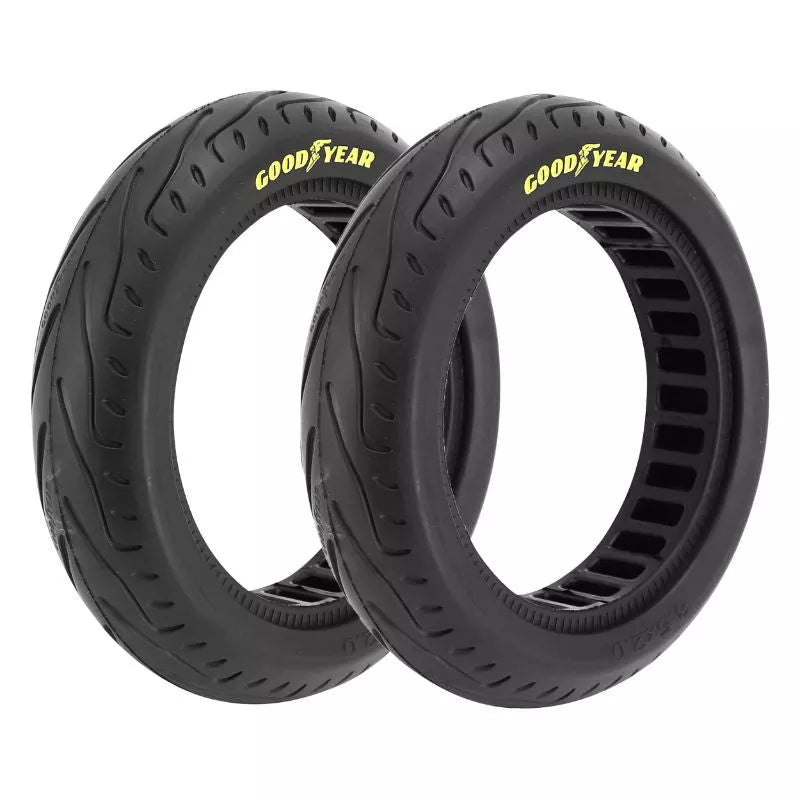 Pneu trottinette 8.5 x 2.00 Goodyear anti-crevaison (Vendu par 2) - Excellent Pièces détachées par Goodyear - Seulement €49.99! Acheter maintenant sur Nexyo.fr