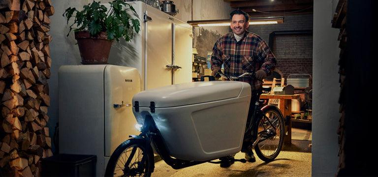 Biporteur Babboe Pro Bike - Excellent Vélo cargo par Babboe - Seulement €6099! Acheter maintenant sur Nexyo.fr
