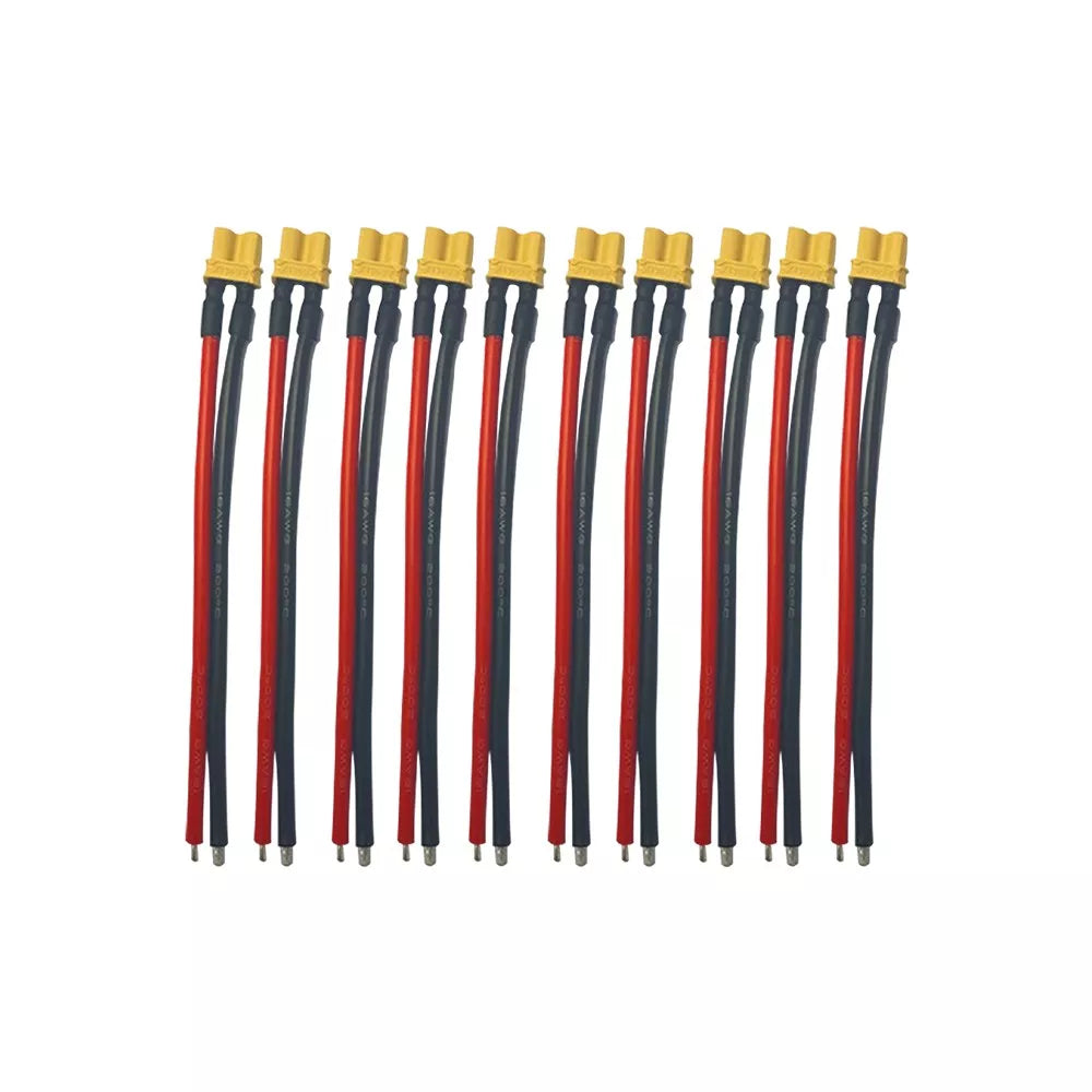 Pack Prises XT30 Avec Cables X10 males + X10 femelles - Excellent Accessoires par Connecteur - Seulement €37.90! Acheter maintenant sur Nexyo.fr