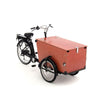 Triporteur Babboe Pro Trike-E - 265 litres (bois)