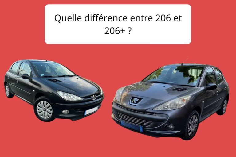 Quelle différence entre 206 et 206+ ?